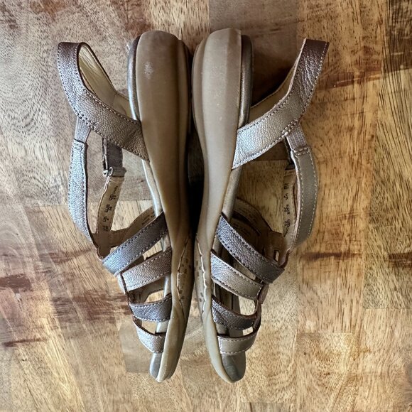 Bronze Naturalizer Leather Sandals - Picture 2 of 6